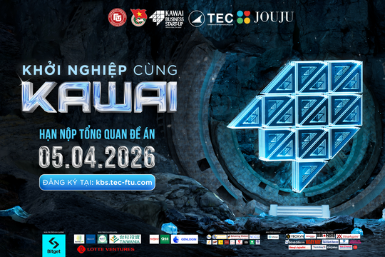 Chính thức mở đơn đăng ký Cuộc thi Khởi nghiệp cùng Kawai 2026