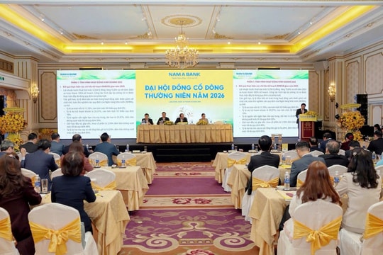 Nam A Bank tổ chức thành công ĐHĐCĐ 2026: Sẵn sàng cho kỷ nguyên tăng trưởng mới