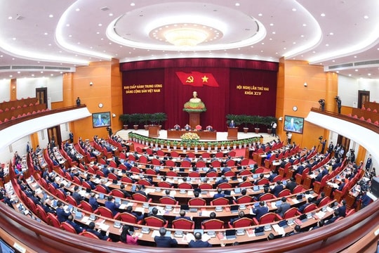 Thông cáo báo chí ngày làm việc thứ nhất Hội nghị Trung ương 2 khoá XIV