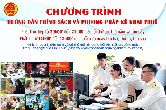 Cán bộ Thuế “thực chiến” hướng dẫn hộ kinh doanh kê khai thuế