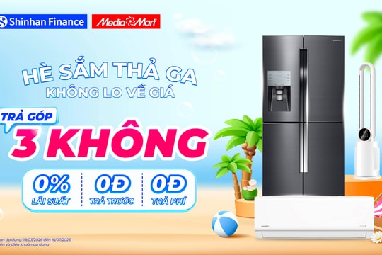 Hè sắm thả ga, không lo về giá tại Media Mart
