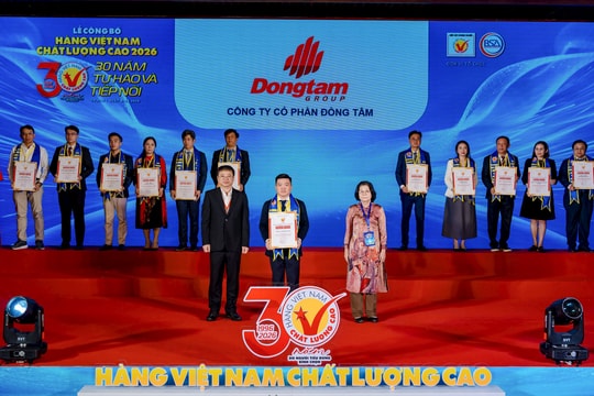 Dongtam Group: 57 năm kiến tạo niềm tin, khẳng định vị thế hàng Việt Nam chất lượng cao 2026