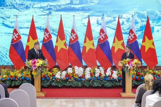 Tuyên bố chung về thiết lập quan hệ đối tác chiến lược giữa Việt Nam và Slovakia
