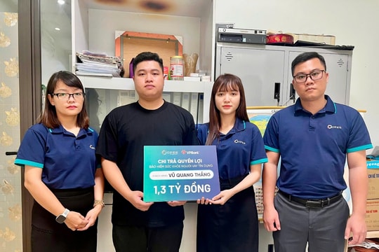 1,3 tỷ đồng được OPES chi trả cho chủ doanh nghiệp tại Hải Phòng sau biến cố mùng 1 Tết