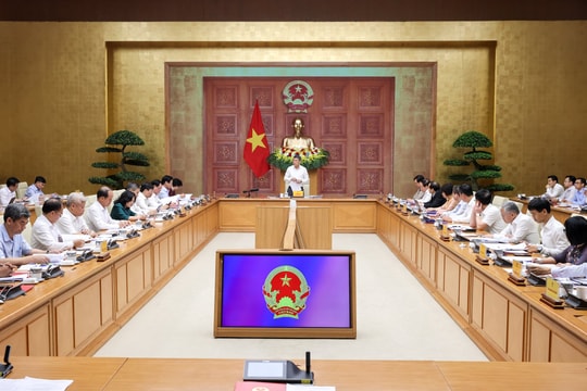 Thủ tướng Lê Minh Hưng làm việc với 3 bộ, cơ quan về thực hiện nhiệm vụ năm 2026