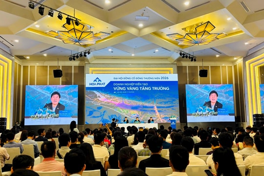 ĐHĐCĐ Hòa Phát: Mục tiêu doanh thu năm 2026 cao kỷ lục, lãi hơn 9.000 tỷ đồng trong quý I