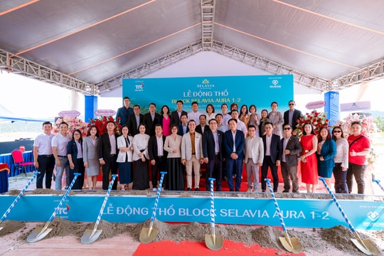 Lễ động thổ block Selavia Aura 1-2 tại dự án Selavia Phú Quốc