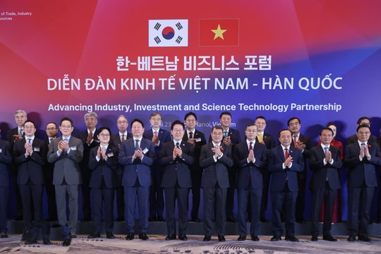 Thủ tướng Lê Minh Hưng: Nâng hợp tác Việt Nam - Hàn Quốc từ đối tác kinh tế - đầu tư sang đối tác cùng kiến tạo tương lai