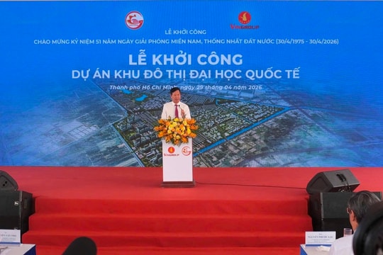 Phó Chủ tịch Vingroup: “Khu đô thị Đại học Quốc tế khát vọng trở thành biểu tượng mới của Vingroup và Vinhomes ở khu vực Tây Bắc TP. Hồ Chí Minh”