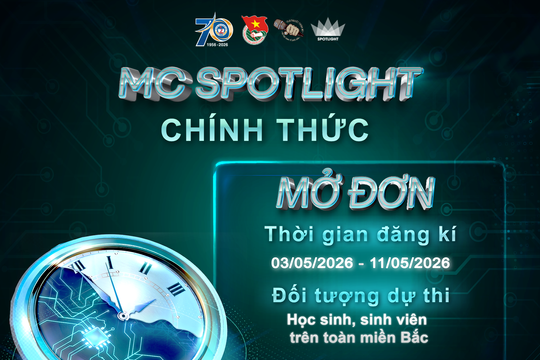 MC Spotlight 2026: Thay đổi góc nhìn của giới trẻ về lĩnh vực kinh tế