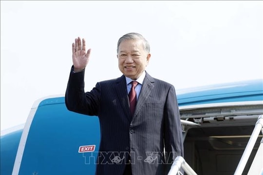 Tổng Bí thư, Chủ tịch nước Tô Lâm lên đường thăm cấp Nhà nước tới Cộng hòa Ấn Độ
