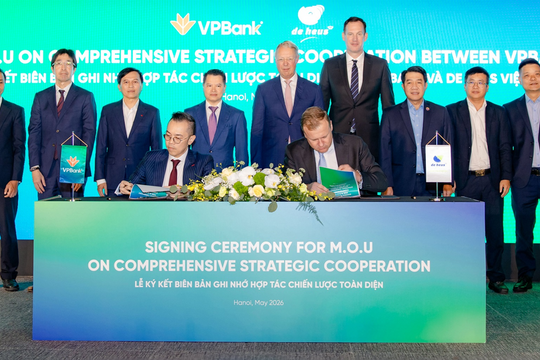 VPBank và DeHeus ký kết thỏa thuận hợp tác toàn diện, đồng hành phát triển hệ sinh thái nông nghiệp bền vững