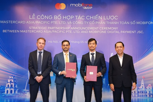 Mastercard và Công ty Cổ phần Thanh toán số MobiFone công bố hợp tác chiến lược