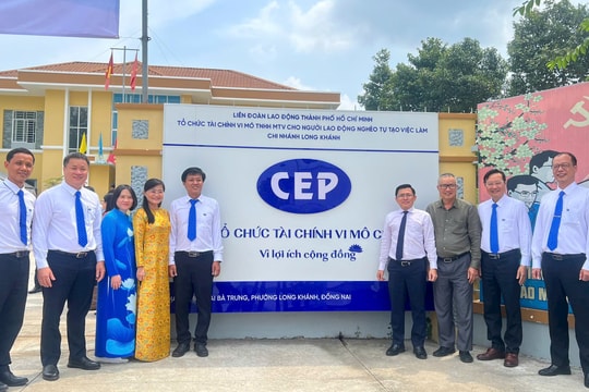 Hoạt động của tổ chức tài chính vi mô CEP trên địa bàn TP. Đồng Nai: Thúc đẩy tài chính toàn diện phát triển, chia sẻ trách nhiệm cộng đồng