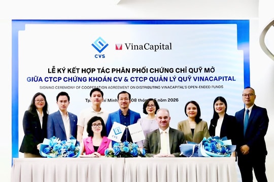 Vinacapital hợp tác cùng Chứng khoán CV phân phối chứng chỉ quỹ mở