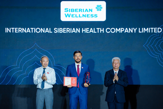Công ty Siberian Health Quốc tế tiếp tục được vinh danh tại Giải thưởng Rồng Vàng 2026