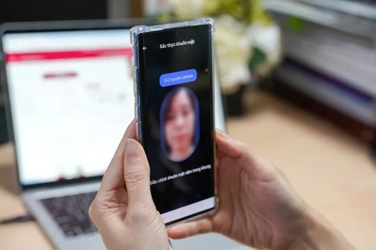 Xác thực sinh trắc học bảo vệ người nộp thuế trên môi trường số