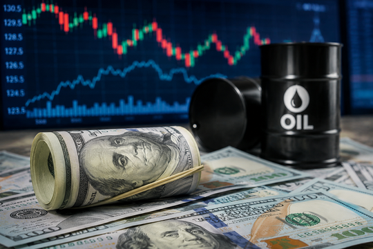 Đồng USD tăng duy trì đà tăng, giá dầu giảm mạnh