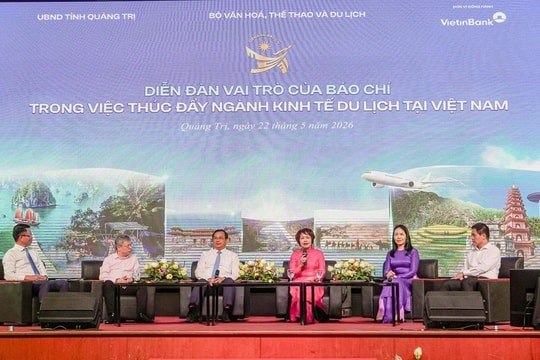 Báo chí là "cầu nối mềm" giữa điểm đến với du khách, giữa giá trị văn hóa với thị trường, giữa hình ảnh quốc gia với cộng đồng quốc tế