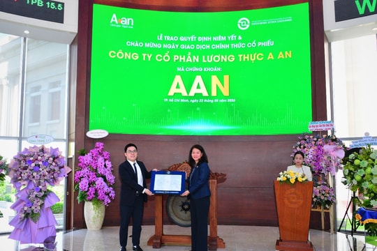 65.000.000 cổ phiếu AAN chính thức giao dịch trên HOSE