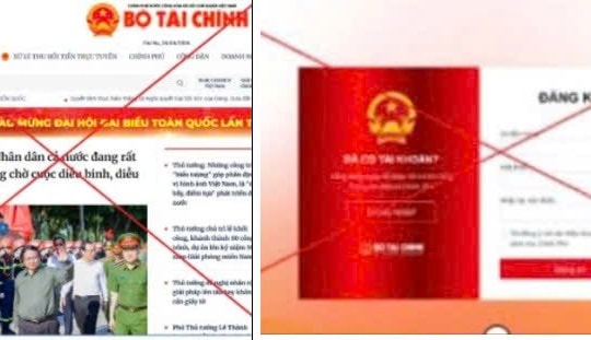 Cảnh giác với thủ đoạn lừa đảo, giả mạo Bộ Tài chính trên không gian mạng