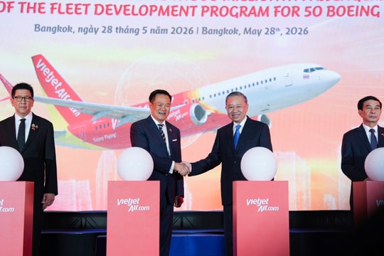 Chào mừng chuyến thăm của Tổng Bí thư, Chủ tịch nước Tô Lâm, Vietjet công bố các dấu mốc chiến lược tại Thái Lan