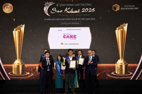 Sao Khuê 2026 ghi nhận năng lực công nghệ AI-first của Cake