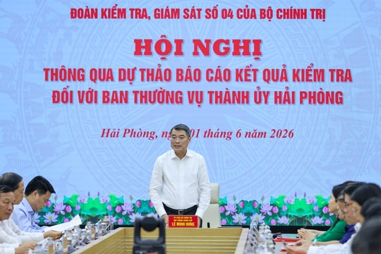 Thủ tướng Lê Minh Hưng: Hải Phòng cần phải là một trong những tỉnh, thành phố đi đầu và đóng góp cho cả nước trong đổi mới mô hình tăng trưởng