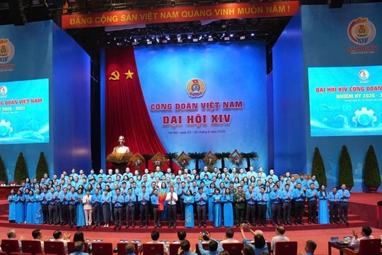Công bố kết quả và ra mắt Ban chấp hành Tổng Liên đoàn Lao động Việt Nam khóa XIV