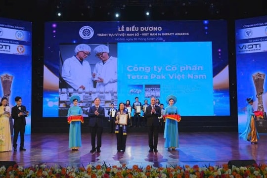 Tetra Pak nhận hai giải thưởng tại Vietnam I4 Impact Awards 2026