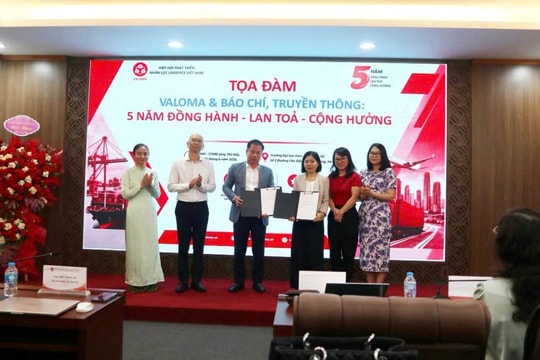 VALOMA trao biên bản ghi nhớ hợp tác truyền thông với 7 cơ quan báo chí