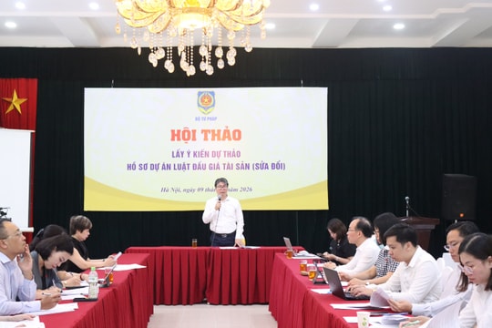 Dự thảo Luật Đấu giá tài sản (sửa đổi): Khắc phục hiện tượng thông đồng, dìm giá, bỏ cọc