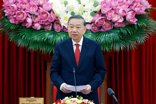 Tổng Bí thư, Chủ tịch nước Tô Lâm: Tập trung nghiên cứu những vấn đề lý luận mới và cấp bách