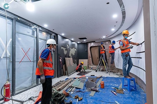 Chi phí thi công văn phòng tại Việt Nam thấp hơn mức trung bình khu vực 26%