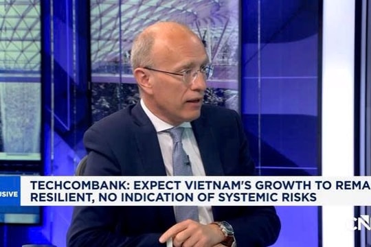 CEO Techcombank Jens Lottner: Việt Nam vẫn duy trì nền tảng tăng trưởng trước những biến động toàn cầu