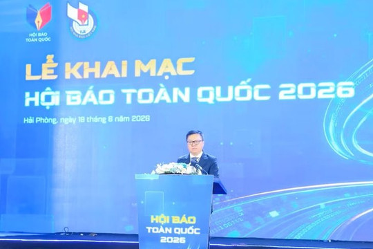 Chủ tịch Hội Nhà báo Lê Quốc Minh: 3 giá trị định hình báo chí Việt Nam trong kỷ nguyên mới