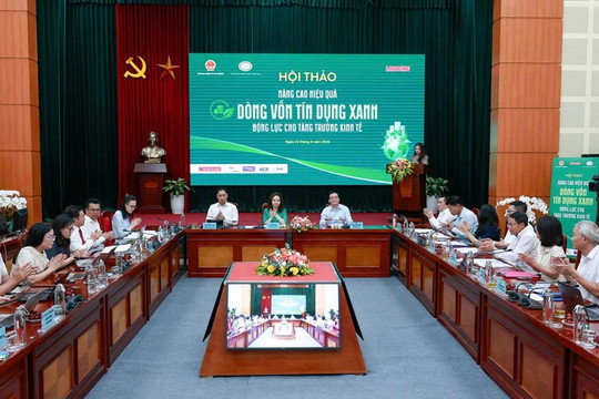 Ngân hàng khơi thông dòng vốn xanh, tạo động lực cho tăng trưởng bền vững