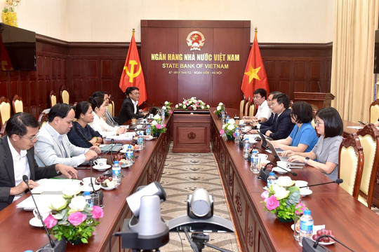 Phó Thống đốc Phạm Thanh Hà tiếp và làm việc với Phó Thống đốc Ngân hàng Cộng hòa dân chủ nhân dân Lào