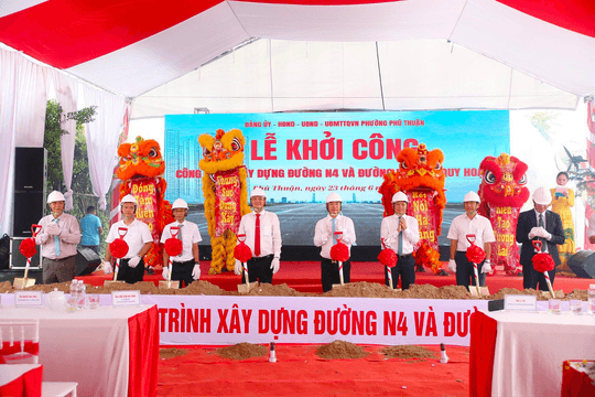 4 tuyến đường ở phường Phú Thuận khởi công: Kích hoạt sức bật bất động sản Nam Sài Gòn