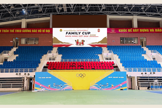 Gần 700 vận động viên tham dự Giải Pickleball Family Cup Ngân hàng Việt Nam 2026