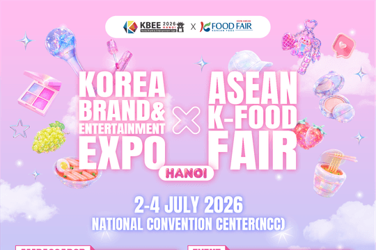 Triển lãm Thương hiệu & Giải trí Hàn Quốc kết hợp Hội chợ Ẩm thực ASEAN - Hàn Quốc 2026