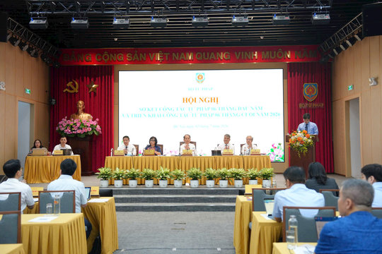 Sơ kết công tác tư pháp 6 tháng đầu năm 2026: Tiếp tục kiến tạo hệ thống pháp luật thống nhất, hiện đại, minh bạch