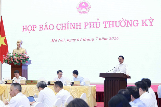 Họp báo Chính phủ thường kỳ tháng 6: Kinh tế - xã hội duy trì đà tăng trưởng tích cực trên hầu hết các lĩnh vực