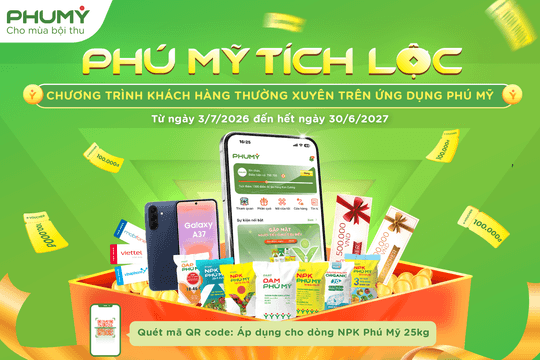 PVFCCo triển khai chương trình khách hàng thân thiết "Phú Mỹ Tích Lộc"