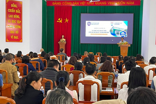 ‏Học viện Ngân hàng Phân viện Phú Yên tổ chức lớp tập huấn về triển khai Thông tư 62/2025/TT-NHNN về hệ thống kiểm soát nội bộ Quỹ tín dụng nhân dân‏