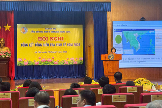 Tổng điều tra kinh tế 2026: Quy mô nguồn vốn doanh nghiệp tăng gần 70% sau 5 năm