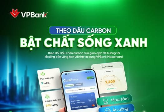 Ra mắt tính năng “Theo dấu Carbon”, giúp người tiêu dùng hiểu rõ tác động của chi tiêu hàng ngày đến môi trường
