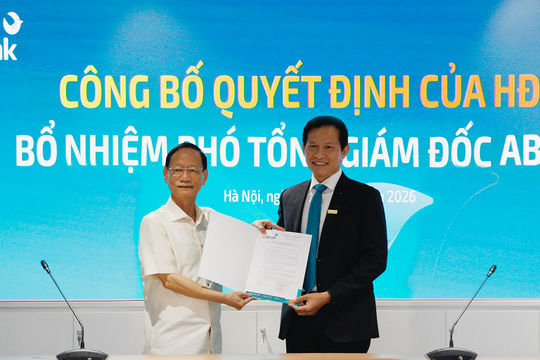 ABBank bổ nhiệm ông Đỗ Lam Điền giữ chức Phó Tổng Giám đốc