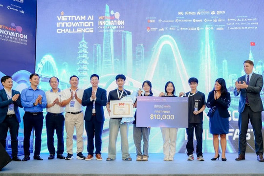 VAIC 2026 vinh danh Top 3 giải pháp AI đổi mới sáng tạo Việt Nam