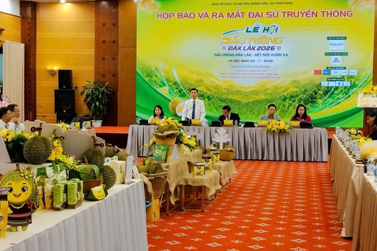 Lễ hội Sầu riêng Đắk Lắk năm 2026: Kết nối vươn xa